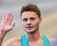 Russian Championships 2013. 3 Day. 110 m hurdles. Semi-Final. Konstantin Shabanov