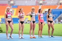 Russian Championships 2013. 3 Day. 5000m. Final. Gulnara Abdulova ( 597), Galina Yevsikova ( 395), Lyudmila Lebedeva ( 646), Natalya Popokova ( 149) Natalya Vlasova ( 272), Svetlana Kireyeva ( 438)