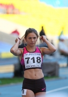Russian Championships 2013. 3 Day. 200m. Semi-Final. Kristina Malvinova