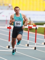 Russian Championships 2013. 3 Day. 400 m hurdles. Final. Aleksandr Derevyagin