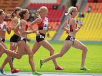 Russian Championships 2013. 4 Day. 1500 Metres. Final. Yuliya Zaripova ( 441), Yelena Soboleva ( 13), Anna Schagina ( 144)
