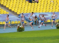 Russian Championships 2013. 4 Day. 4 x 100 m. 