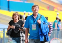 Russian Championships 2013. 4 Day. 800 Metres. Final. Yekaterina Podkopayeva and Sergey Yepishin
