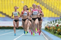 Russian Championships 2013. 4 Day. 1500 Metres. Final. Yuliya Zaripova ( 441), Yelena Soboleva ( 13), Anna Schagina ( 144), Yelena Tumayeva ( 465)