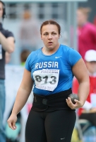 Russian Championships 2013. 4 Day. Shot Put. Final. Anna Avdeyeva
