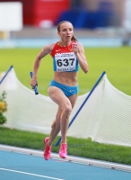 Russian Championships 2013. 4 Day. 4 x 400 m. Mariya Savinova