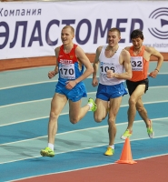 Yegor Nikolayev fotos. 1500 Metres Silver Russian Indoor Championships 2013, Moscow 