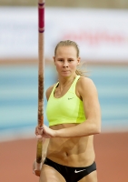 Russian Indoor Championships 2014, Moscow, RUS. 1 Day. Pole Vault. Natalya Demudenko