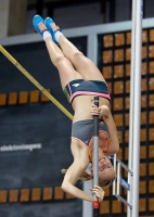 Russian Indoor Championships 2014, Moscow, RUS. 1 Day. Pole Vault Bronza Medallist Alyena Lutkovskaya