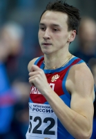 Russian Indoor Championships 2014, Moscow, RUS. 1 Day. 400m. Vladimir Krasnov