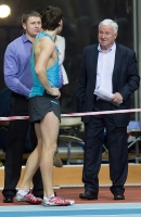 Russian Indoor Championships 2014, Moscow, RUS. 2 Day. Ivan Ukhov and Sergey Klyugin and Yevgeniy Zagorulko