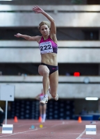 Russian Indoor Championships 2014, Moscow, RUS. 3 Day. Triple Jump. Veronika Mosina