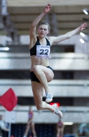 Russian Indoor Championships 2014, Moscow, RUS. 3 Day. Triple Jump. Olga Salomatina
