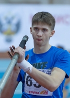 Russian Indoor Championships 2014, Moscow, RUS. 3 Day. Pole Vault. Ilya Mudrov