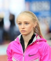 Russian Indoor Championships 2014, Moscow, RUS. 3 Day. High Jump. Oksana Krasnokutskaya