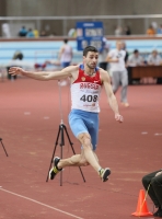 Russian Indoor Championships 2014, Moscow, RUS. 3 Day. Long Jump. Aleksandr Petrov