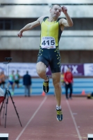 Russian Indoor Championships 2014, Moscow, RUS. 3 Day. Long Jump. Vasiliy Kopeykin