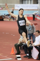 Russian Indoor Championships 2014, Moscow, RUS. 3 Day. Long Jump. Sergey Mikhaylovskiy
