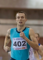 Stepan Poistogov. 800m Russian Indoor Champion 2014
