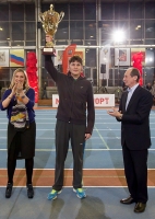 Ivan Ukhov. Winner Moscow up 2014. With Valentin Balakhnichyev and Svetlana Masterova