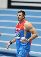World Indoor Championships 2014, Sopot. Shot Put - MEN. Qualification. Aleksandr Lesnoy, RUS