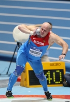 World Indoor Championships 2014, Sopot. Shot Put - MEN. Qualification. Maksim Sidorov, RUS
