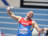 World Indoor Championships 2014, Sopot. Shot Put - MEN. Qualification. Maksim Sidorov, RUS