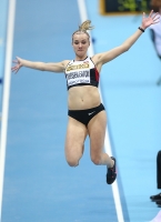 World Indoor Championships 2014, Sopot. 1 Day. Pentathlon - women. Long Jump. Brianne Theisen Eaton, CAN