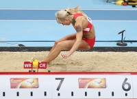 World Indoor Championships 2014, Sopot. 1 Day. Pentathlon - women. Long Jump. Yana Maksimava, BLR