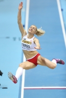 World Indoor Championships 2014, Sopot. 1 Day. Pentathlon - women. Long Jump. Karolina Tyminska, POL