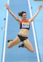 World Indoor Championships 2014, Sopot. 1 Day. Pentathlon - women. Long Jump. Claudia Rath, GER