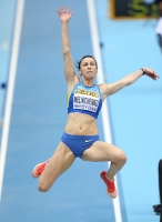 World Indoor Championships 2014, Sopot. 1 Day. Pentathlon - women. Long Jump. Ganna Melnichenko, UKR