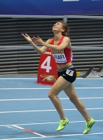 World Indoor Championships 2014, Sopot. 1 Day. 1500 Metres - women. Heat. Rababe Arafi, MAR