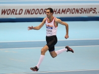 World Indoor Championships 2014, Sopot. 1 Day. Long Jump. Qualification. Arsen Sargsyan, ARM