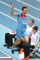 World Indoor Championships 2014, Sopot. 1 Day. Long Jump. Qualification. Aleksandr Menkov, RUS