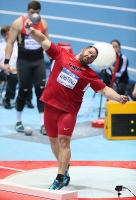 World Indoor Championships 2014, Sopot. 1 Day. Shot Put Champion. Ryan Whiting, USA