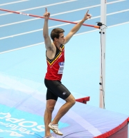 World Indoor Championships 2014, Sopot. 1 Day. Heptathlon - men. High Jump. Thomas van der Plaetsen, BEL