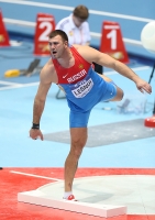 World Indoor Championships 2014, Sopot. 1 Day. Shot Put - men. Final. Alexandr Lesnoi, RUS