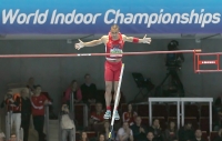 World Indoor Championships 2014, Sopot. 2 Day. Pole Vault. Heptathlon. Ashton Eaton, USA