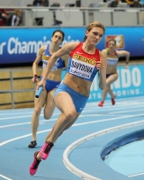 World Indoor Championships 2014, Sopot. 2 Day. 4x400 Metres Relay - women. Heats. Irina Davydova