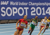 World Indoor Championships 2014, Sopot. 2 Day. 4x400 Metres Relay - women. Heats