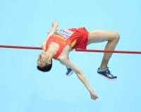 World Indoor Championships 2014, Sopot. 2 Day. High Jump - men. Qualification. Guowei Zhang, CHN