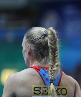 World Indoor Championships 2014, Sopot. 2 Day. 60 Metres Hurdles - women. Semi-Final. Yuliya Kondakova (RUS)