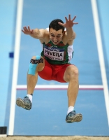 World Indoor Championships 2014, Sopot. 2 Day. Long Jump - men. Final. Luis Rivera, MEX