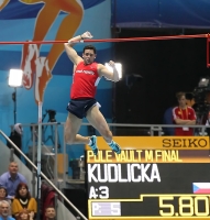 World Indoor Championships 2014, Sopot. 2 Day. Pole Vault. Final. Jan Kudlicka, CZE