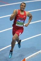 World Indoor Championships 2014, Sopot. 2 Day. 1000 Metres - Men. Heptathlon. Ashton Eaton, USA