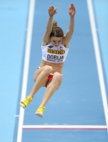 World Indoor Championships 2014, Sopot. Day 3. Long Jump - Women. Final. Teresa Dobija, POL
