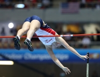 World Indoor Championships 2014, Sopot. Day 3. Pole Vault - Women. Final. Holly Bleasdale, GBR