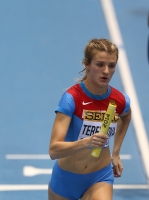 World Indoor Championships 2014, Sopot. Day 3. 4x400 Metres Relay - Women. Final. Yuliya Terekhova