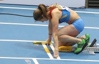 World Indoor Championships 2014, Sopot. Day 3. 4x400 Metres Relay - Women. Final. Olga Tovarnova